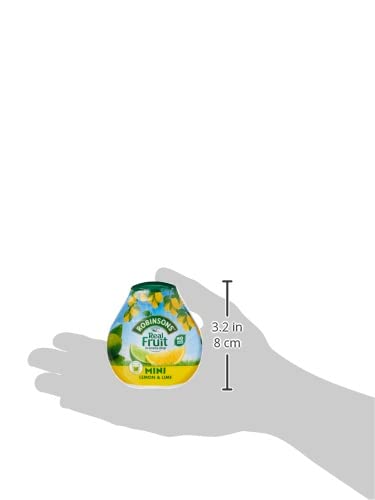 Robinsons Mini No Added Sugar Lemon and Lime Flavoured Concentrated Squash, 66 ml (Pack of 6)