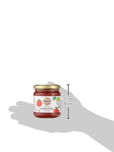 Biona Organic Tomato Puree 200g - 100% Organic Tomato Concentrate