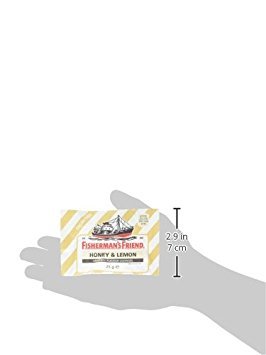 Fisherman's Friend Honey & Lemon Sugar Free Lozenges | Cough Relief | 25g 2