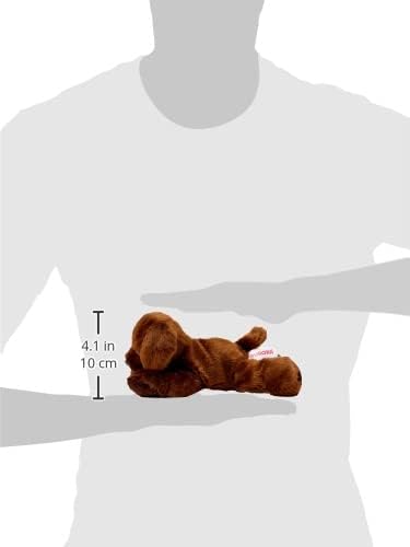 Aurora Mini Flopsie Lil Lucky Chocolate Labrador - Soft Plush Toy for Babies & Toddlers 2