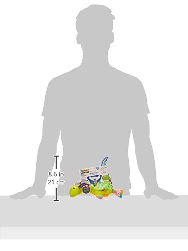 Lamaze Flip Flap Dragon - Sensory Plush Toy with Crinkle & Squeak Features for Babies 7