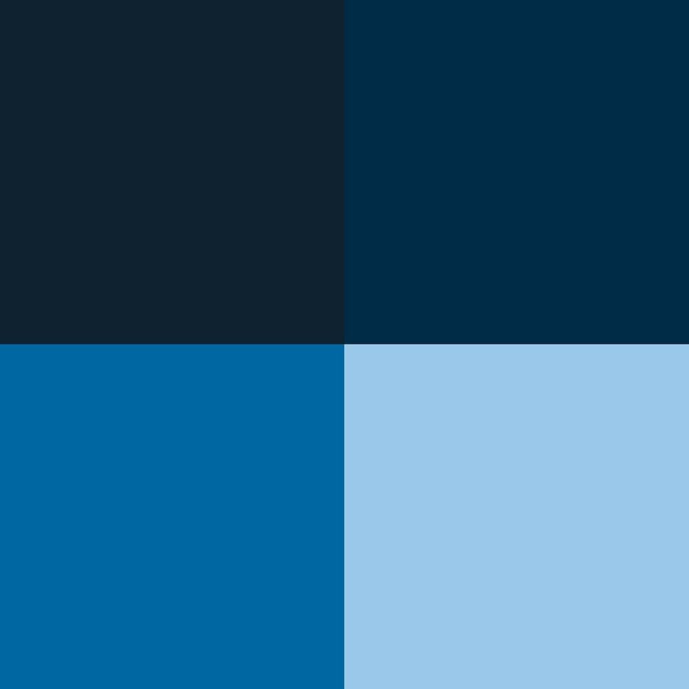 Vallejo AV Game Color Set - Blue Colors (x4) - Acrylic Paints for Model Building