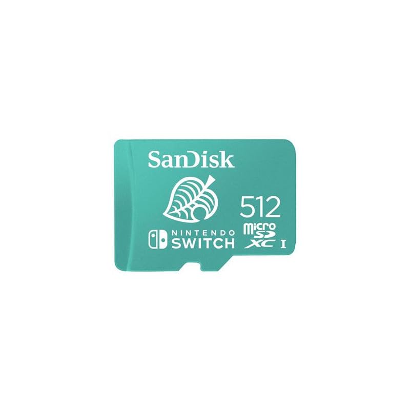 SanDisk 512GB microSDXC UHS-I Card for Nintendo Switch - Green 4