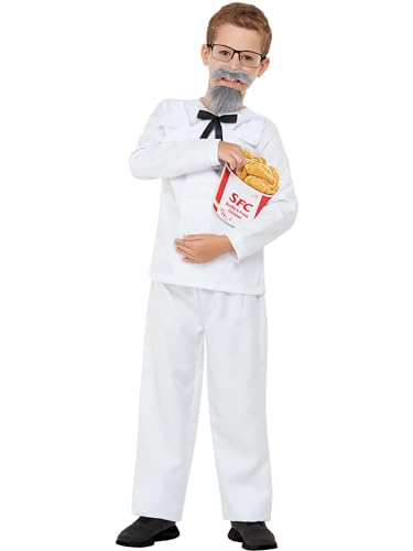 Smiffys Captain Cluck Costume - Boys (Captain Cluck)