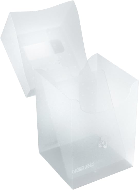 Gamegenic 100-Card Deck Holder - Clear Storage for Double-Sleeved Cards