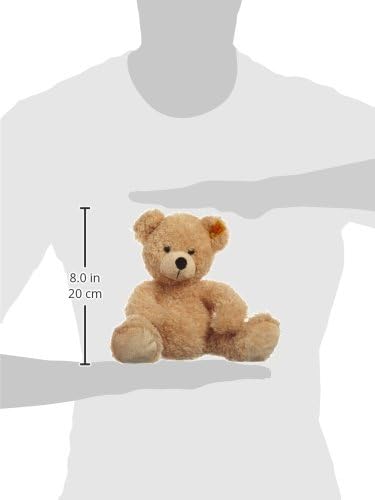 Steiff Fynn Teddy Bear in Suitcase - 28cm Beige Plush Stuffed Animal