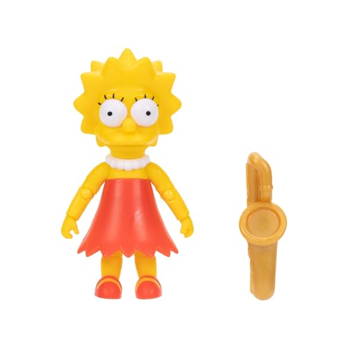 JAKKS Pacific The Simpsons - Lisa Simpson 12.7cm Action Figure with Saxophone 9