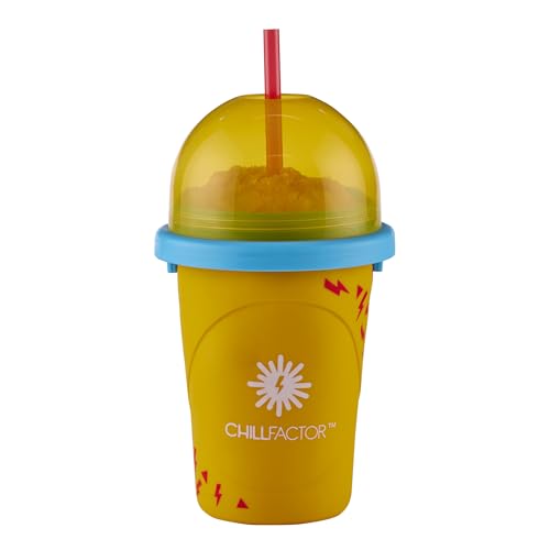 ChillFactor Colour Shock Slushy Maker - Reusable Rapid Freeze Drink Toy for Kids & Adults 9