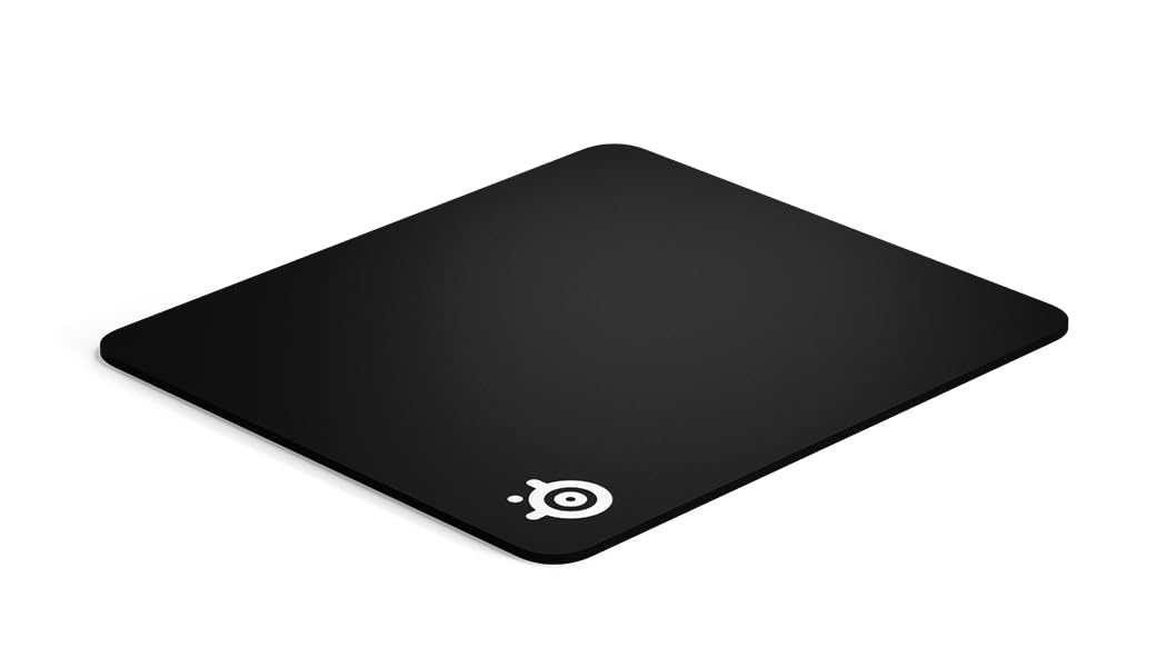 SteelSeries QcK Heavy Gaming Mouse Pad - Extra Thick 6mm Non-Slip Base | Size L (450x400mm) | Black 1