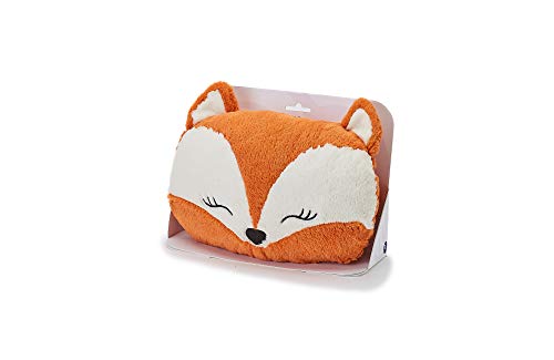 Warmies Fox Hand Warmer - Reusable Microwaveable & Freezable Lavender-Scented Soft Fur Heating Pad