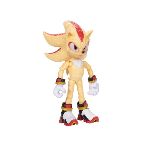 Sonic The Hedgehog Super Shadow 13 cm Action Figure by Jakks Pacific | Movable Joints 3