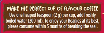Beanies - Amaretto Almond Flavour Instant Coffee (50g) 11