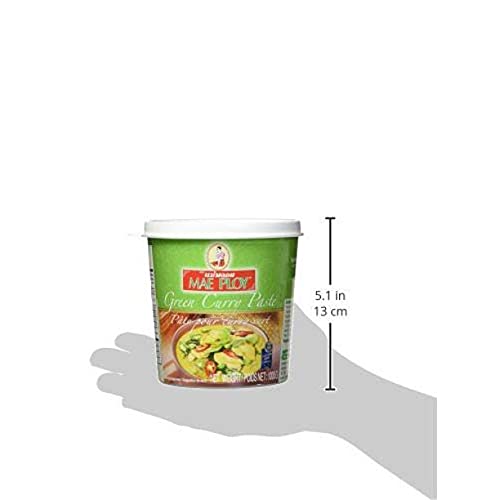 Mae Ploy Green Curry Paste - 1kg - Authentic Thai Cooking Paste