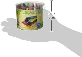 Crayola My First Easy Grip Jumbo-Buntstifte – 24 Stück für Kleinkinder 6