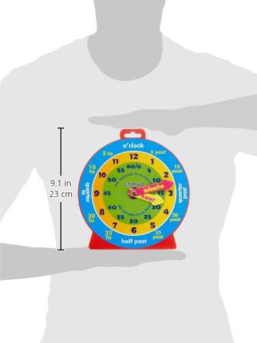 Premier Stationery Clever Kidz Magnetic Clever Clock - Educational Learning Toy for Kids
