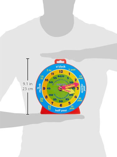 Premier Stationery Clever Kidz Magnetic Clever Clock - Educational Learning Toy for Kids