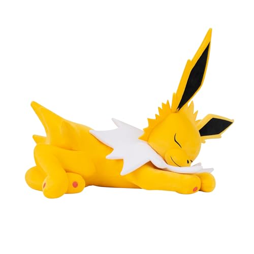 Jazwares Pokémon Jolteon Sleeping Plush - 18-Inch Soft Toy | Polyester | Multicolor 2