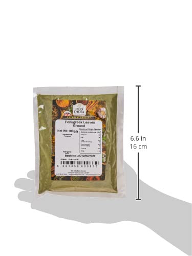 Old India Fenugreek Leaves Ground 100g 4