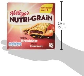 Kellogg's Nutri-Grain Riegel Erdbeer 6x37g