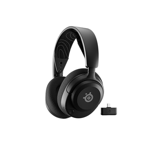 SteelSeries Arctis Nova 5 Wireless - Gaming Headset for PC, PS5, PS4, Switch, Xbox - 60H Battery, 2.4GHz & Bluetooth, ClearCast Mic