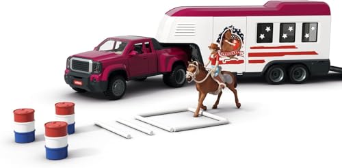 SCHLEICH Horse Club Lakeside Truck and Trailer Playset | 119 Pieces | Ages 5-12 10