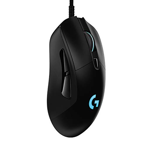 Logitech G403 HERO Wired Gaming Mouse - HERO 25K Sensor, 25600 DPI, RGB LIGHTSYNC, 6 Programmable Buttons