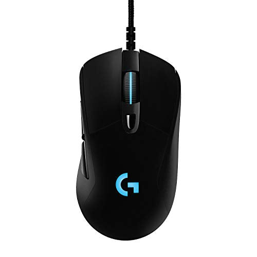 Logitech G403 HERO Wired Gaming Mouse - HERO 25K Sensor, 25600 DPI, RGB LIGHTSYNC, 6 Programmable Buttons