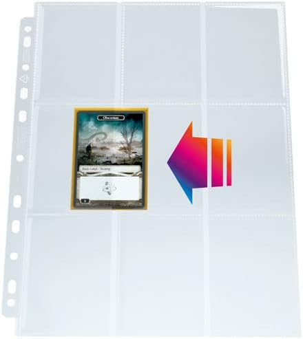 Gamegenic Ultrasonic Sideloading 9-Pocket – Transparent (10er-Pack)