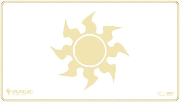 Ultra PRO Mana 8 Stitched Edge Playmat - Plains for Magic: The Gathering 1