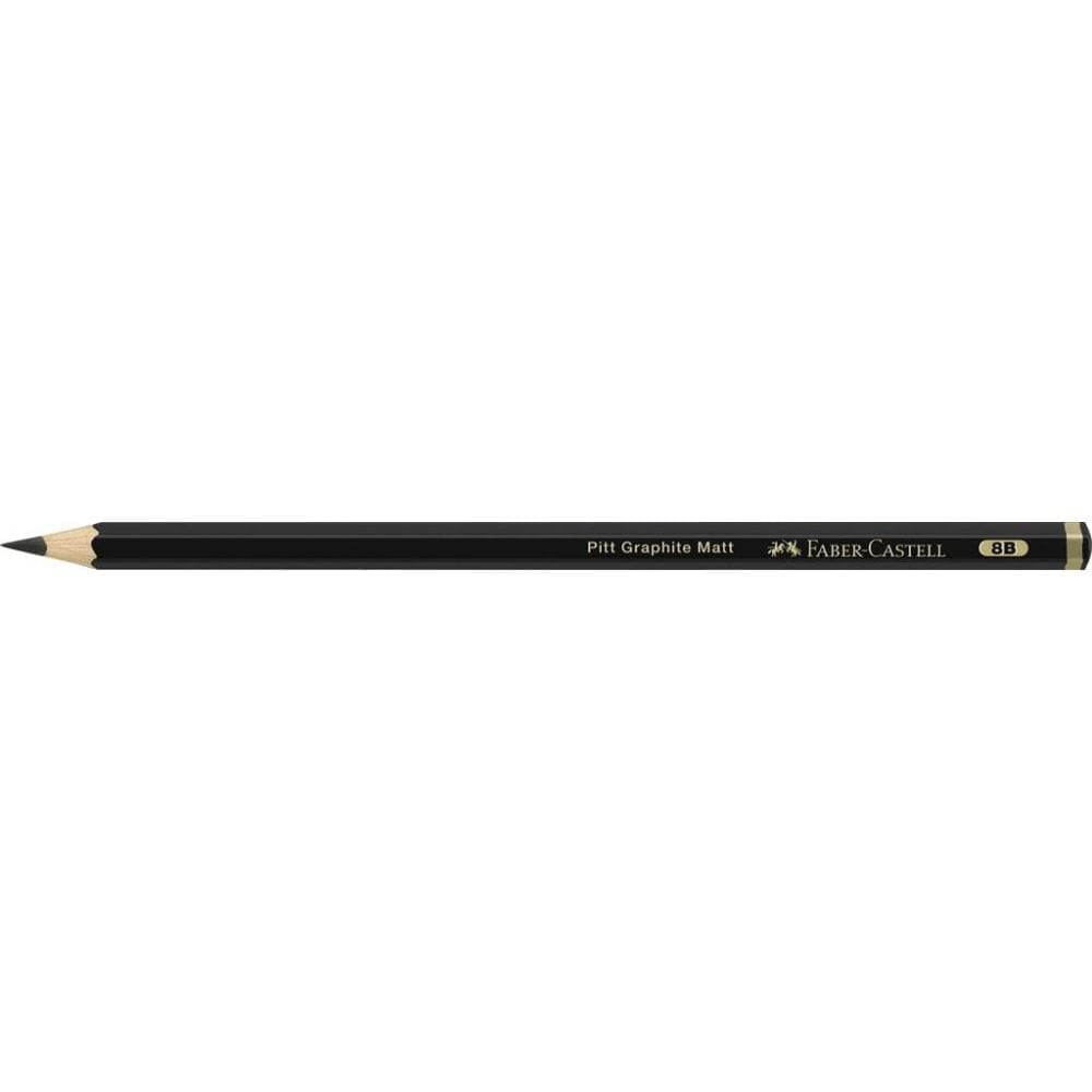 Faber-Castell Art & Graphic Pitt Graphite Matt Pencil - 14B Hardness | Ultra-Matt Laydown | Pack of 1 2