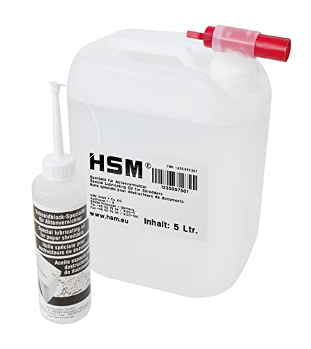 HSM - Shredder Lubrication Oil Maintenance Accessory