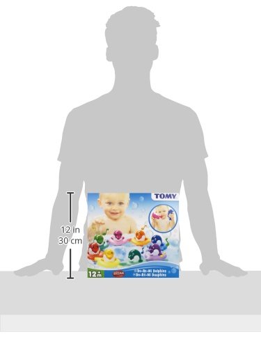 Juguete de baño para bebé Tomy Toomies Do Re Mi Dolphins | Juguete educativo y musical para niños pequeños 4