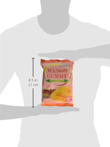 Cocon Mango Flavoured Jelly Sweets 100g - Individually Wrapped Fruit Chews 5
