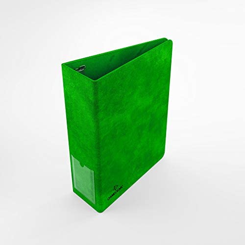 Gamegenic Prime Binder – Grün, 3 D-Ring-Kartenordner für Sammelkarten