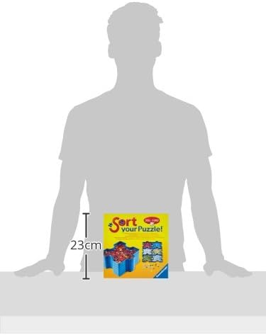 Ravensburger Sort Your Puzzle - 6 Stackable Puzzle Piece Sorting Trays 2