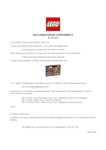 LEGO Star Wars Advent Calendar 2025 - 263-Piece Building Set for 6+ Year Olds 11