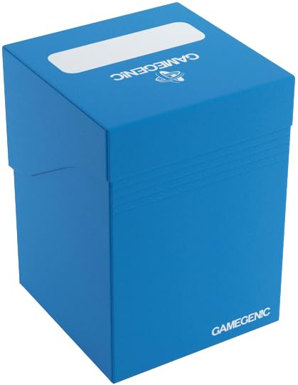 Gamegenic Deck Holder 100+ Blue Storage Box for 100 Double-Sleeved Cards 11