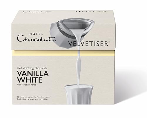 Hotel Chocolat - Vanilla White Hot Chocolate Sachets - 10 Pack 7