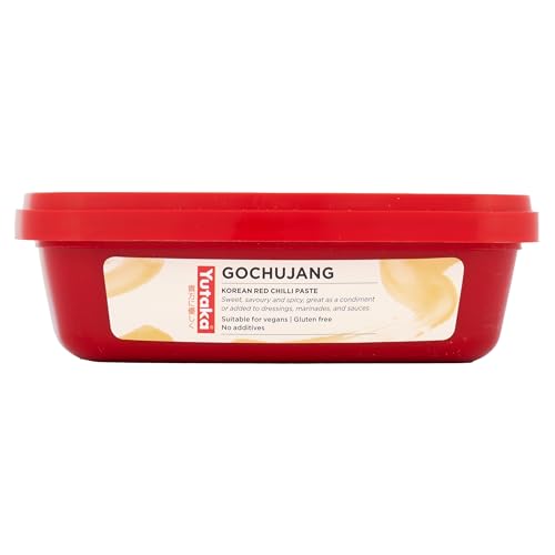 Yutaka Gochujang 170g - Korean Red Chilli Paste, Fermented Spicy-Sweet Sauce for Marinades, Bibimbap & Stir-Fries