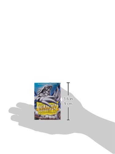 Dragon Shield Matte japanische Silber-Kartenhüllen - Arcane Tinman AT-11108 (60er-Pack)