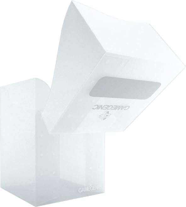 Gamegenic 100-Card Deck Holder - Clear Storage for Double-Sleeved Cards