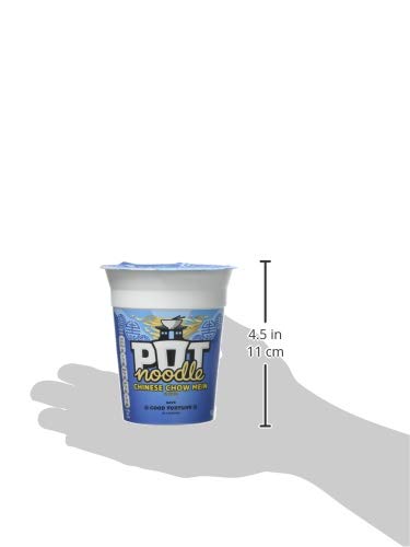 Pot Noodle Chinese Chow Mein Vegetarian Instant Noodles 12 x 90 g