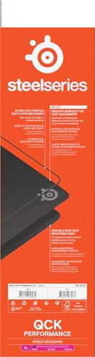 SteelSeries QcK XL Performance Speed Gaming Mousepad – 900 x 400 mm – Extra Density, Low-Profile Stitching, Non-Slip Base 24