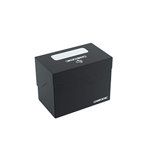 Gamegenic 80-Card Side Holder - Black, Holds 80 Double-Sleeved Cards, Sideloading Deck Box with Cobra Neck Technology 14
