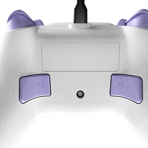 Turtle Beach REACT-R Controller White/Purple – Xbox Series X|S, Xbox One, PC