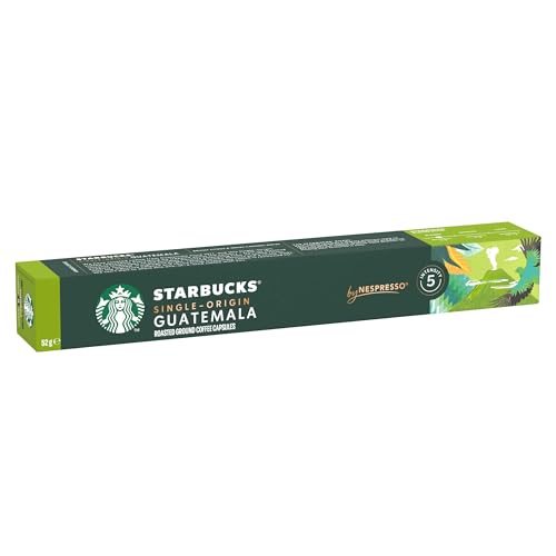 STARBUCKS Single-Origin Guatemala by Nespresso, Blonde Roast, Coffee Capsules