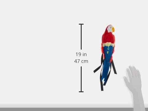 Parrot 50cm - Multi-Coloured Plush Toy with Elastic Holder 2