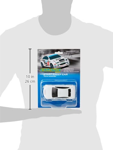 Scalextric Start Rally Car – Team Modified Slot Car | 1:32 Scale | Super Resistant 2