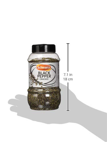 Schwartz Cracked Black Pepper - Woody & Lemony Flavor | 380g 4