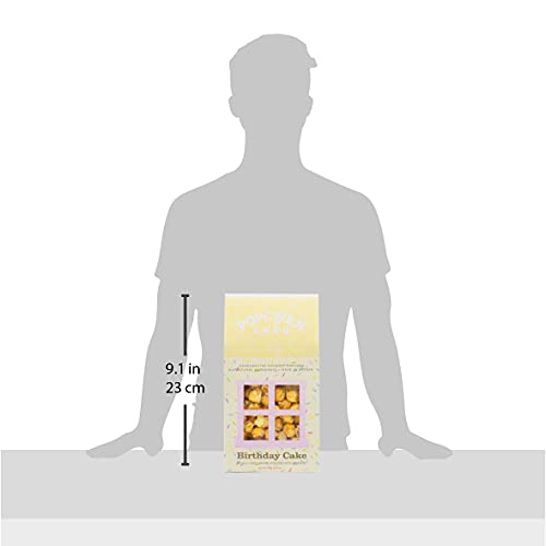 Popcorn Shed Birthday Cake Popcorn - 80g Gourmet Snack, Natural & Vegetarian 10